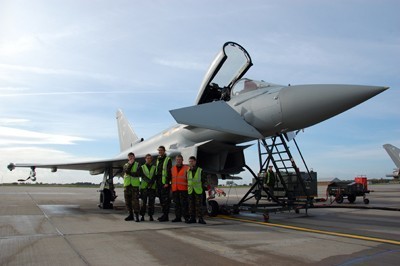 Cadets with Typhoon